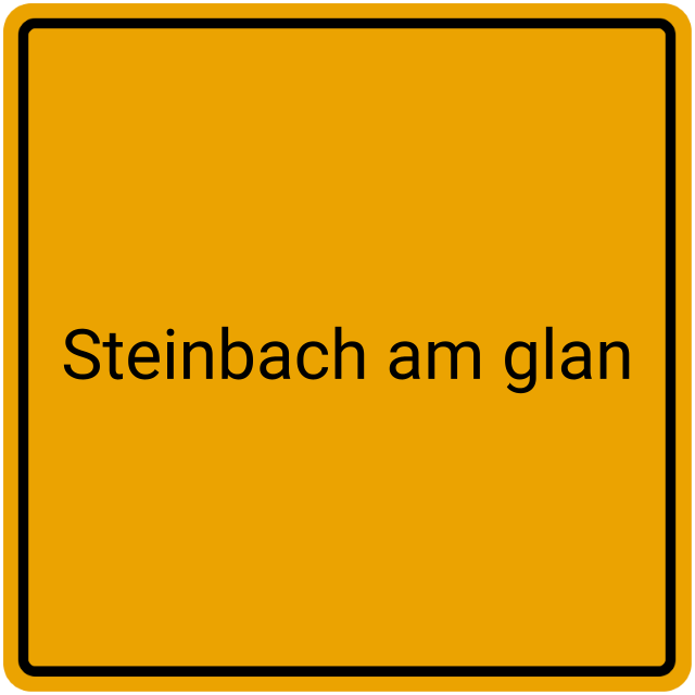 Meldebestätigung Steinbach am Glan